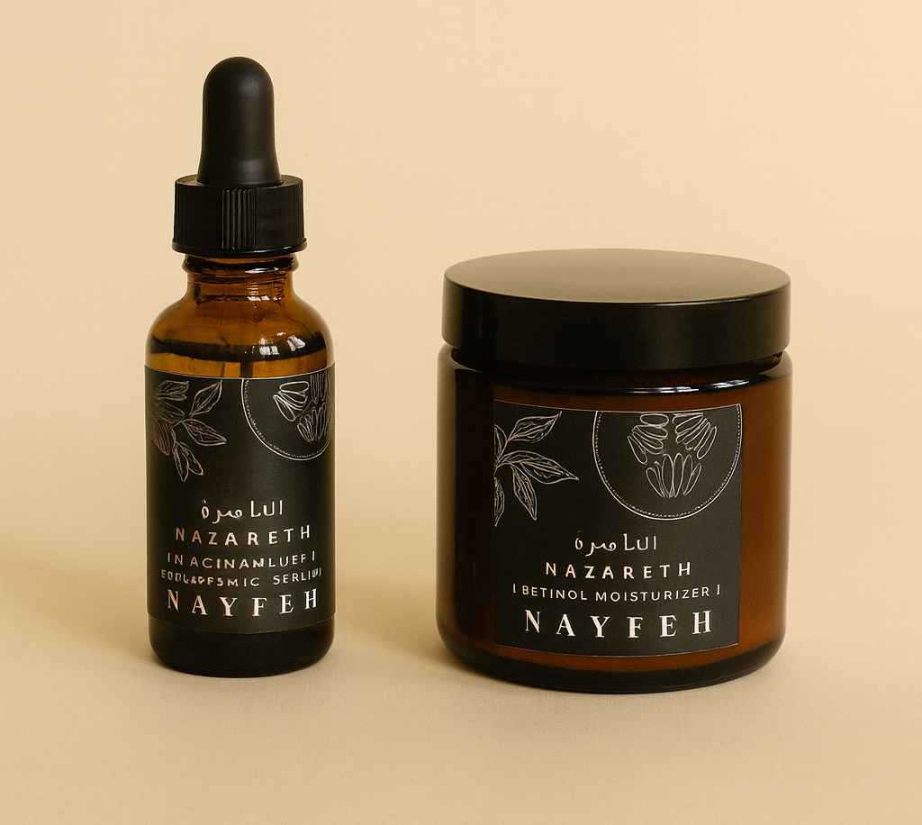 Nazareth Serum + Face Cream Set